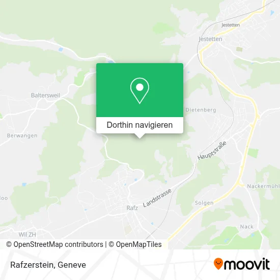 Rafzerstein Karte
