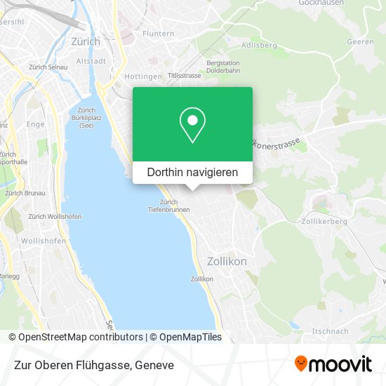 Zur Oberen Flühgasse Karte