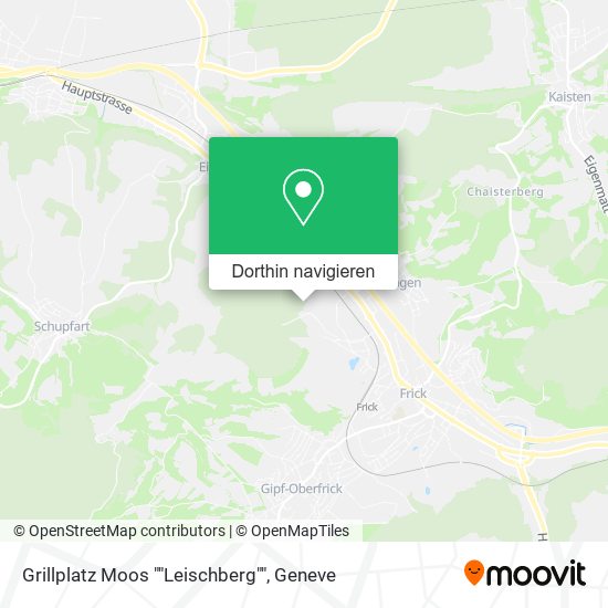 Grillplatz Moos ""Leischberg"" Karte