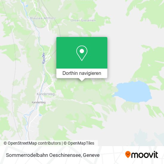 Sommerrodelbahn Oeschinensee Karte