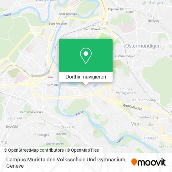 Campus Muristalden Volksschule Und Gymnasium Karte
