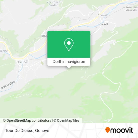 Tour De Diesse Karte