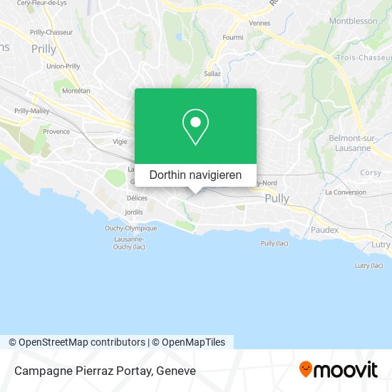 Campagne Pierraz Portay Karte