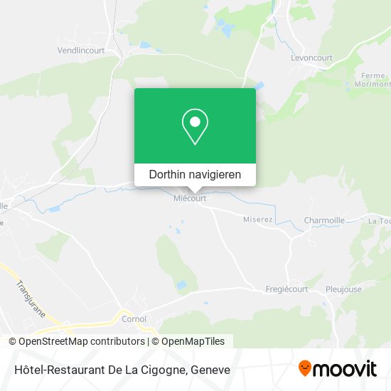 Hôtel-Restaurant De La Cigogne Karte