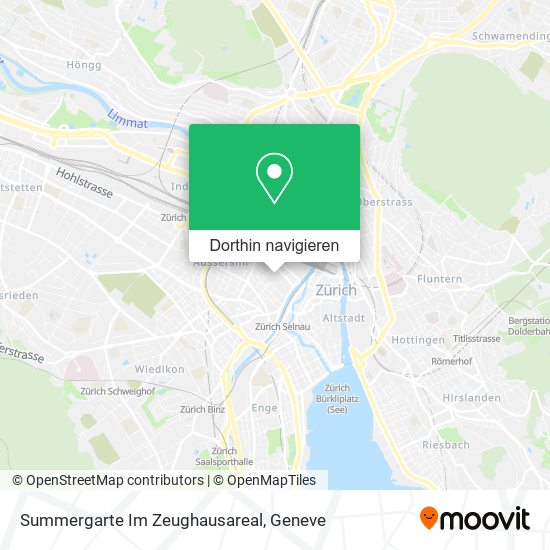 Summergarte Im Zeughausareal Karte