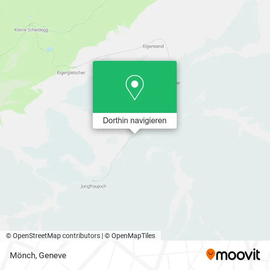 Mönch Karte
