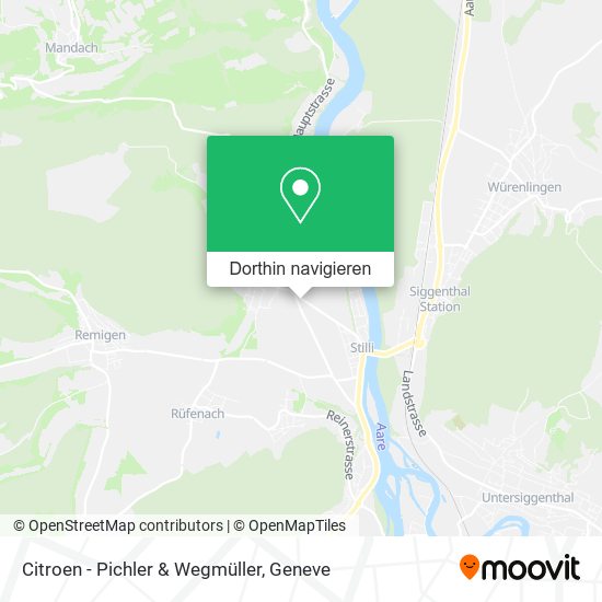 Citroen - Pichler & Wegmüller Karte