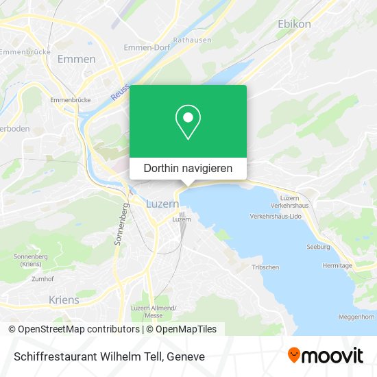 Schiffrestaurant Wilhelm Tell Karte