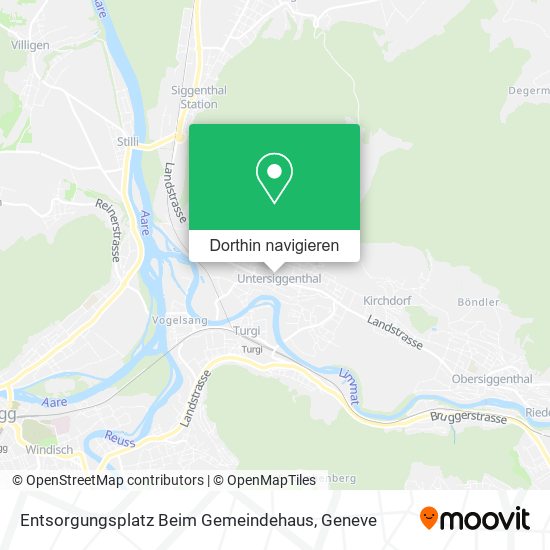 Entsorgungsplatz Beim Gemeindehaus Karte