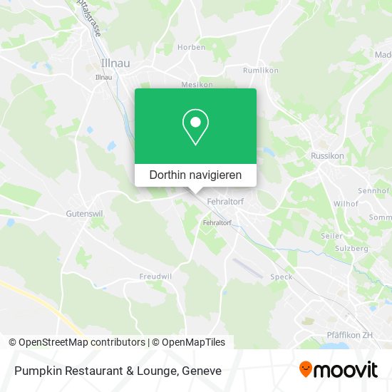 Pumpkin Restaurant & Lounge Karte