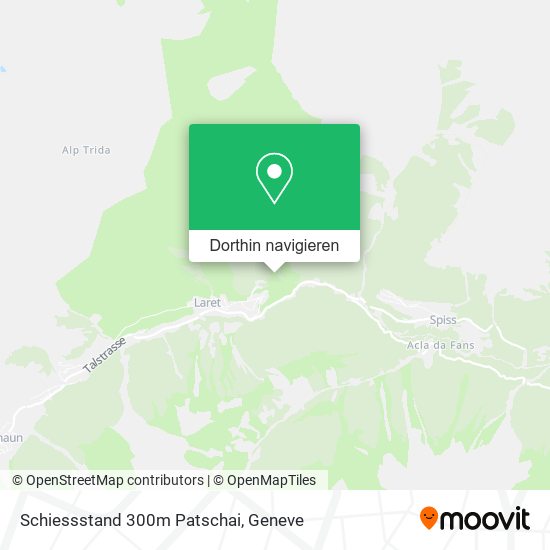Schiessstand 300m Patschai Karte