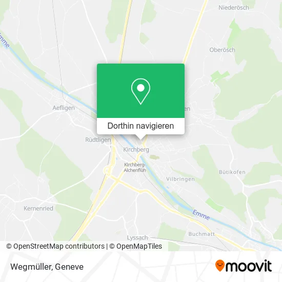 Wegmüller Karte