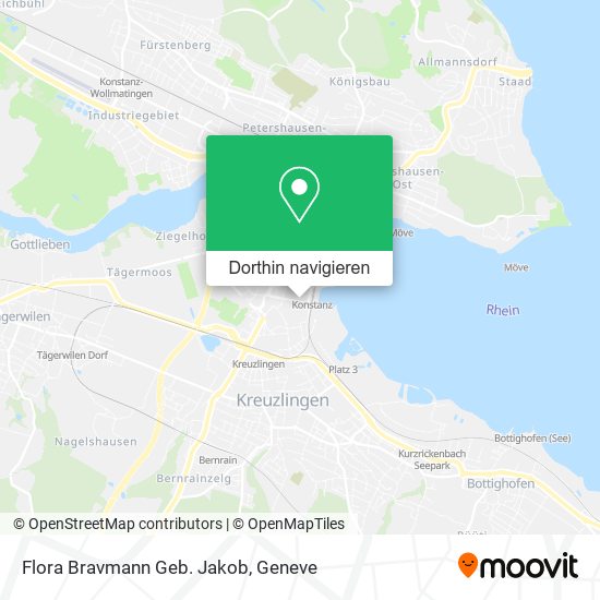 Flora Bravmann Geb. Jakob Karte