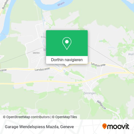 Garage Wendelspiess Mazda Karte