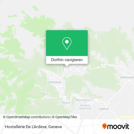 Hostellerie De L'Ardève Karte
