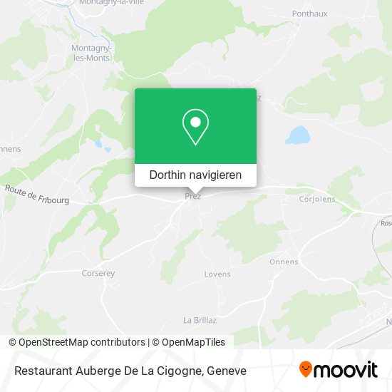 Restaurant Auberge De La Cigogne Karte