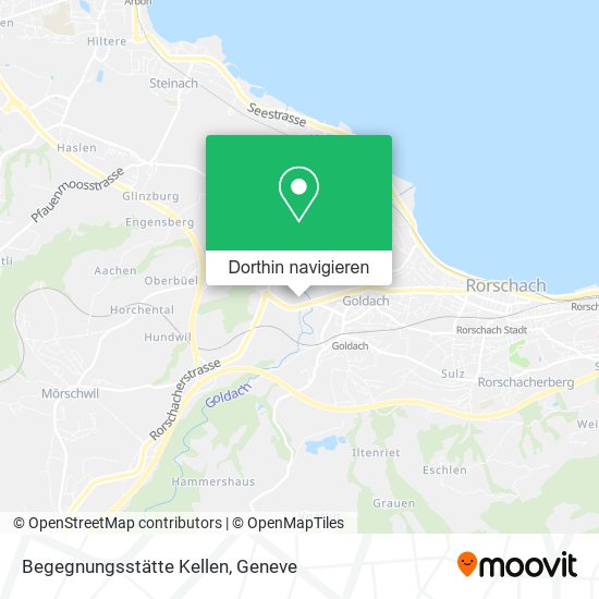 Begegnungsstätte Kellen Karte