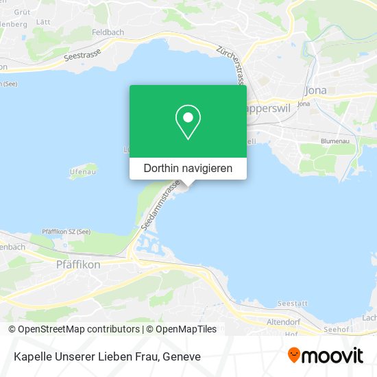 Kapelle Unserer Lieben Frau Karte