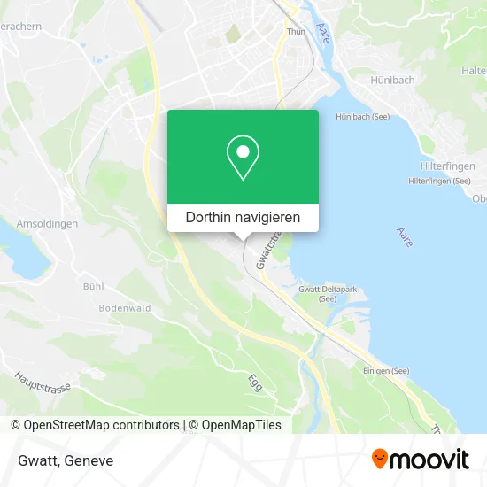 Gwatt Karte