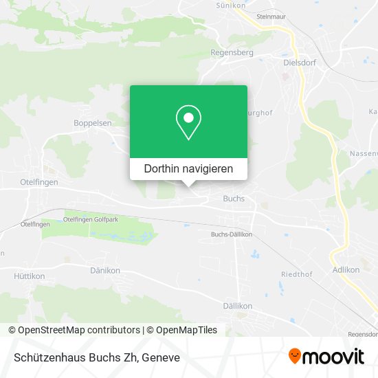 Schützenhaus Buchs Zh Karte