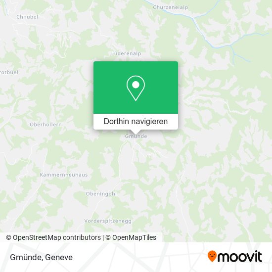 Gmünde Karte