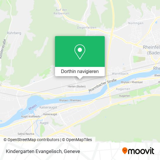 Kindergarten Evangelisch Karte
