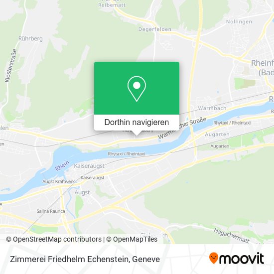 Zimmerei Friedhelm Echenstein Karte