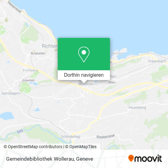 Gemeindebibliothek Wollerau Karte