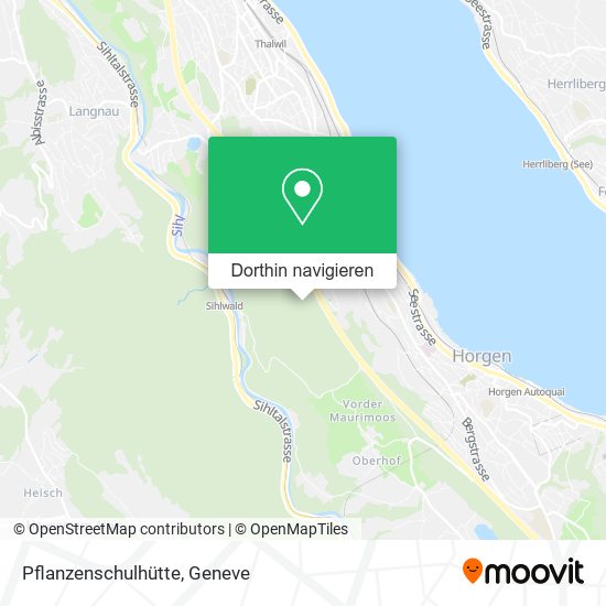 Pflanzenschulhütte Karte