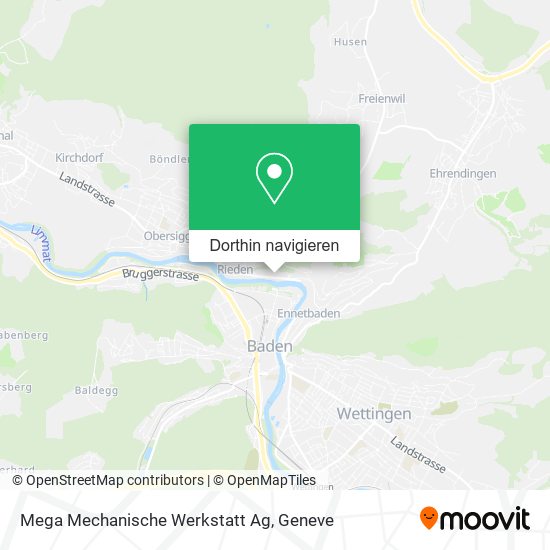 Mega Mechanische Werkstatt Ag Karte