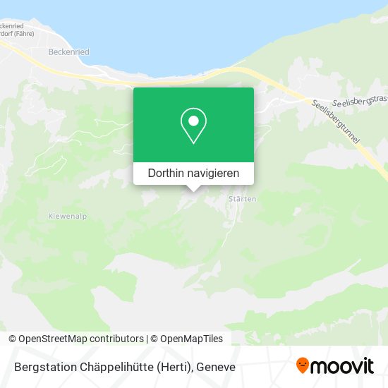 Bergstation Chäppelihütte (Herti) Karte