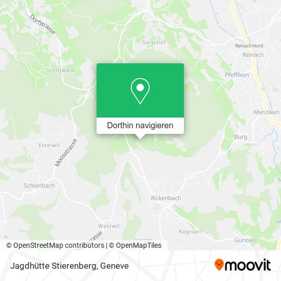 Jagdhütte Stierenberg Karte