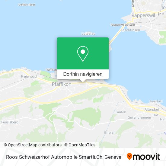 Roos Schweizerhof Automobile Smartli.Ch Karte
