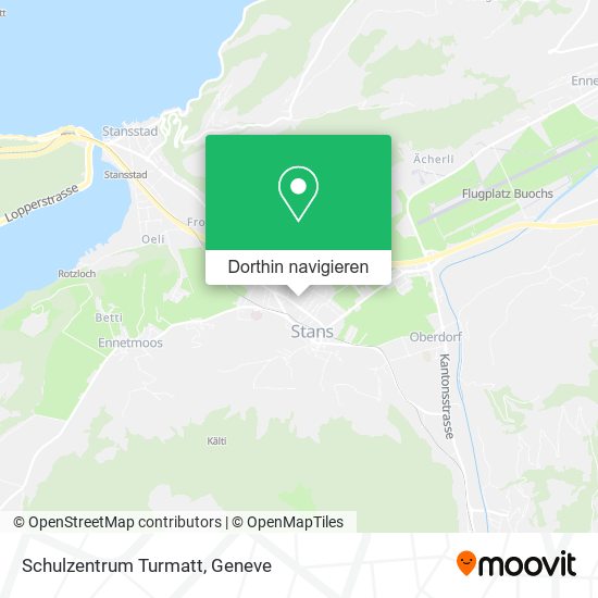 Schulzentrum Turmatt Karte