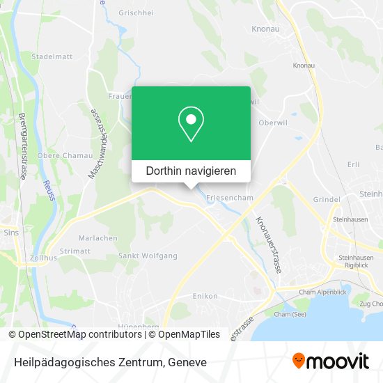 Heilpädagogisches Zentrum Karte