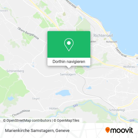 Marienkirche Samstagern Karte