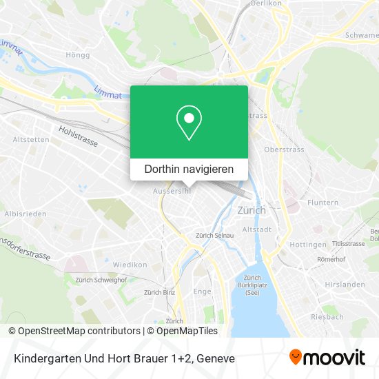 Kindergarten Und Hort Brauer 1+2 Karte