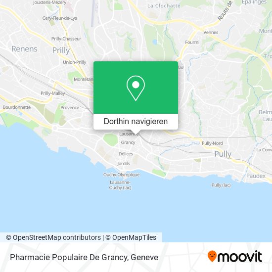 Pharmacie Populaire De Grancy Karte