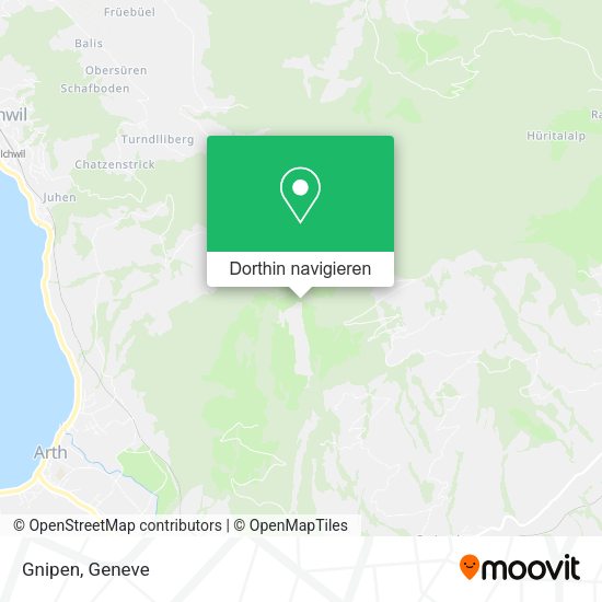 Gnipen Karte