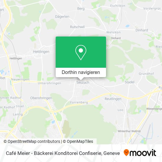 Café Meier - Bäckerei Konditorei Confiserie Karte