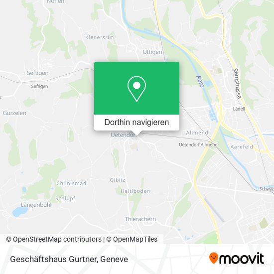 Geschäftshaus Gurtner Karte