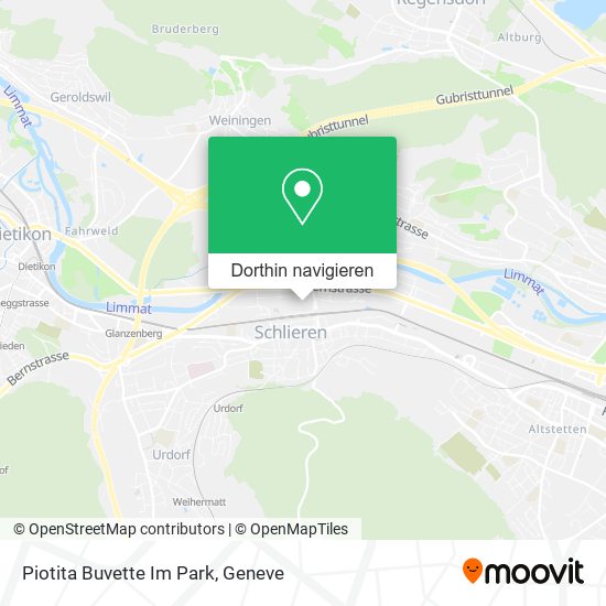 Piotita Buvette Im Park Karte