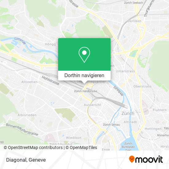 Diagonal Karte