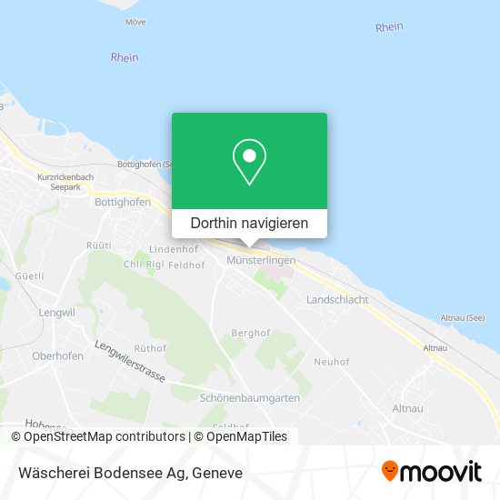 Wäscherei Bodensee Ag Karte