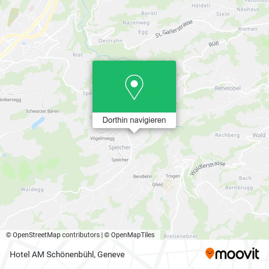 Hotel AM Schönenbühl Karte
