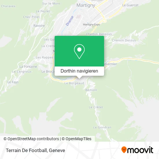 Terrain De Football Karte