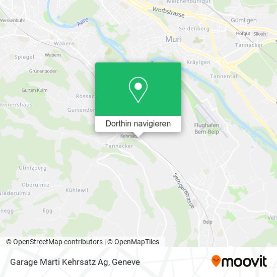 Garage Marti Kehrsatz Ag Karte
