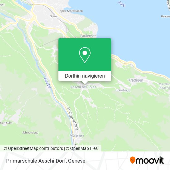 Primarschule Aeschi-Dorf Karte