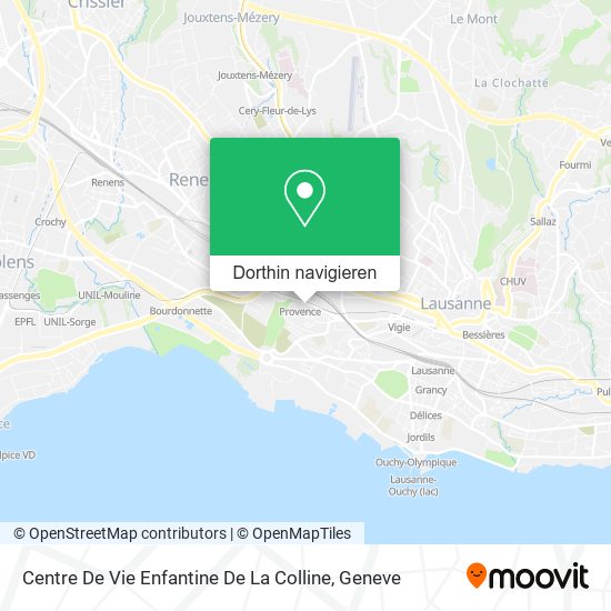 Centre De Vie Enfantine De La Colline Karte
