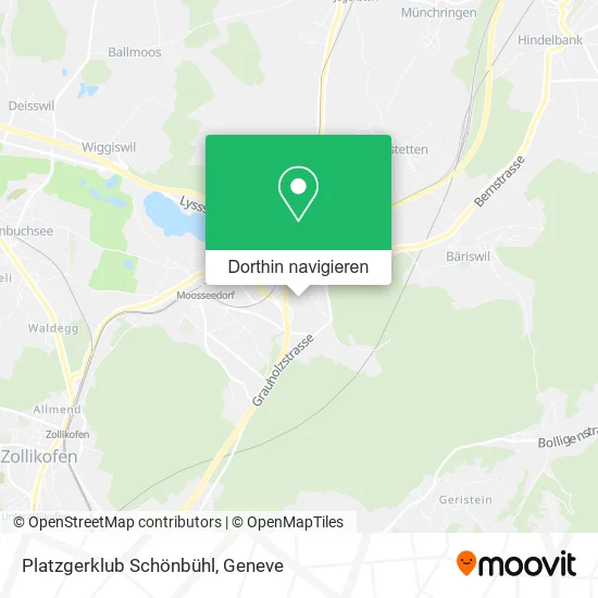 Platzgerklub Schönbühl Karte